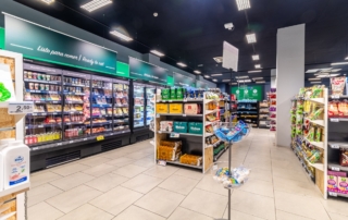 Productos para comprar en tienda carrefour express situada en el interior del área de servicio Abades Puerta Andalucía