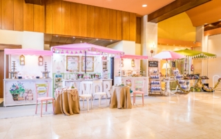 Detalles y puestos temáticos para bodas y eventos en Guadix