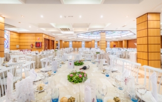 Salón interior para celebración de bodas en Loja, Granada