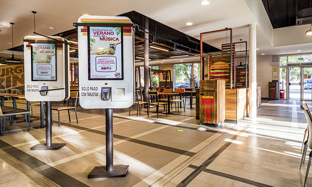 Burger King en área de servicio Abades La Roda de Andalucía