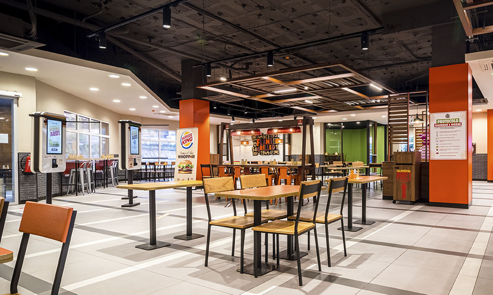 Burger King en área de servicio Abades Manzanil